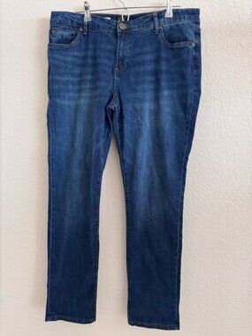 Kut From The Kloth Women’s Katy Boyfriend Blue Denim Jeans Size 14